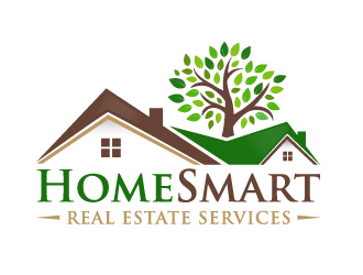 Home Smart Real Estate Services logo design by akilis13