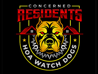 Concerned Residents HOA WATCH DOGS  logo design by DreamLogoDesign