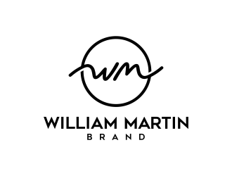 William Martin Brand logo design by ekitessar
