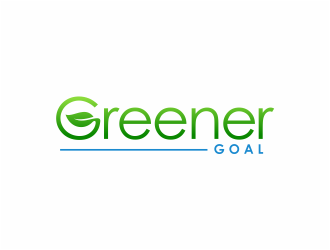 Greener Goal logo design by mutafailan