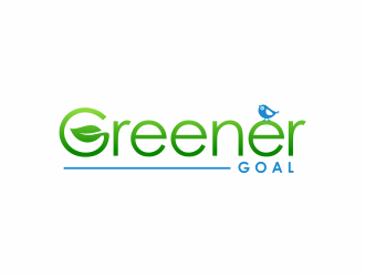Greener Goal logo design by mutafailan