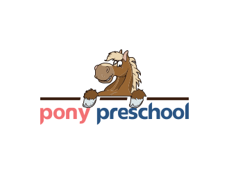 Pony preschool logo design by oke2angconcept