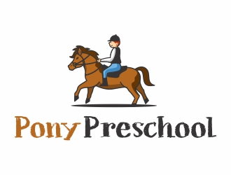 Pony preschool logo design by Mardhi