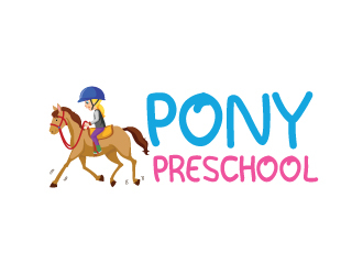 Pony preschool logo design by Erasedink