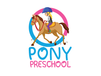 Pony preschool logo design by Erasedink