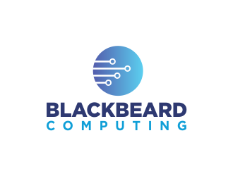 Blackbeard Computing logo design by Jhonb