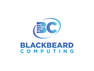 Blackbeard Computing logo design by Jhonb