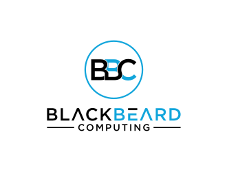 Blackbeard Computing logo design by johana