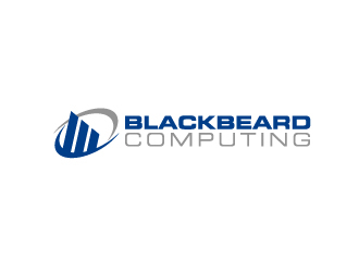 Blackbeard Computing logo design by my!dea
