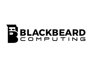 Blackbeard Computing logo design by justin_ezra