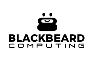 Blackbeard Computing logo design by justin_ezra
