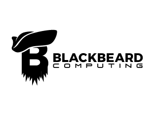 Blackbeard Computing logo design by justin_ezra
