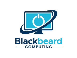 Blackbeard Computing logo design by lexipej