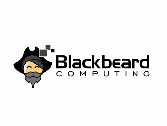 Blackbeard Computing logo design by serprimero