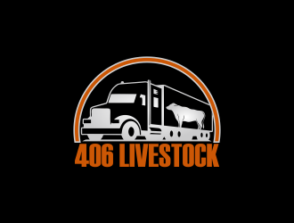 406 Livestock logo design by Pencilart