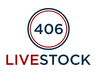 406 Livestock logo design by p0peye