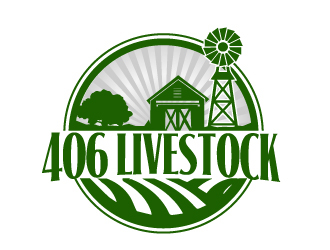 406 Livestock logo design by AamirKhan