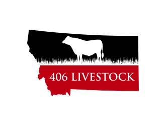 406 Livestock logo design by GassPoll
