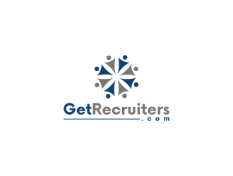 GetRecruiters.com logo design by RIANW
