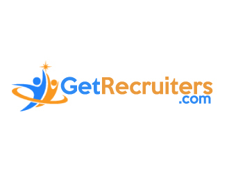 GetRecruiters.com logo design by AamirKhan