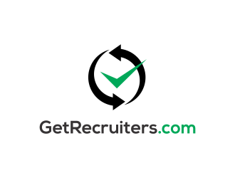 GetRecruiters.com logo design by funsdesigns