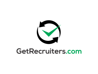 GetRecruiters.com logo design by funsdesigns