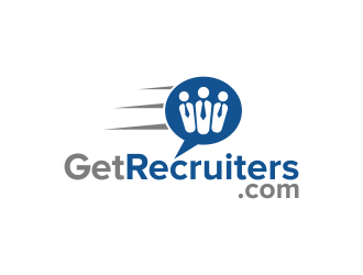 GetRecruiters.com logo design by DeyXyner