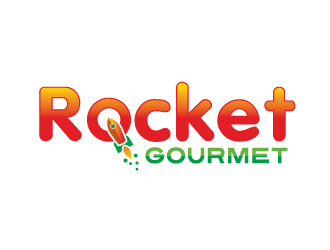 Rocket Gourmet logo design by Sandip