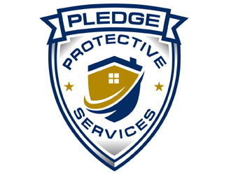 PLEDGE PROTECTIVE SERVICES logo design by MAXR
