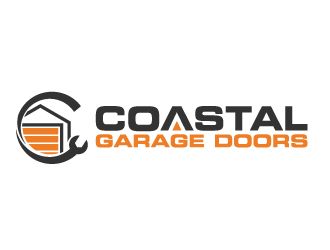 Coastal Garage Doors logo design by jaize