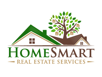 Home Smart Real Estate Services logo design by akilis13