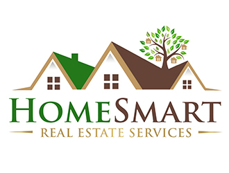 Home Smart Real Estate Services logo design by PrimalGraphics