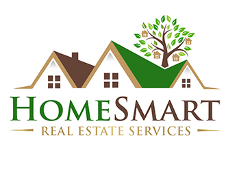 Home Smart Real Estate Services logo design by PrimalGraphics