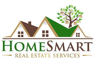 Home Smart Real Estate Services logo design by PrimalGraphics