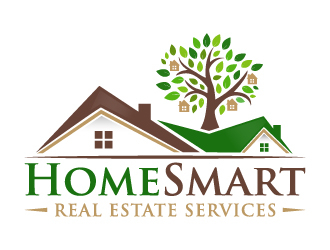 Home Smart Real Estate Services logo design by akilis13