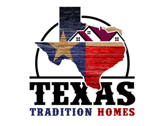 Texas Tradition Homes  logo design by DreamLogoDesign