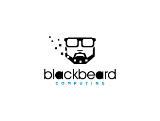 Blackbeard Computing logo design by torresace