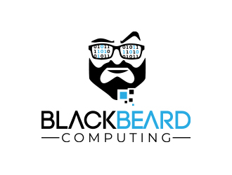 Blackbeard Computing logo design by Eliben