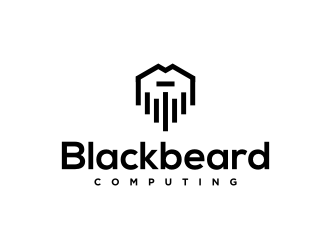 Blackbeard Computing logo design by veter