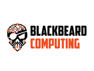 Blackbeard Computing logo design by Roma