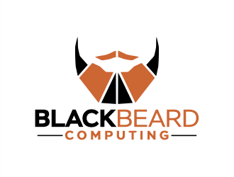 Blackbeard Computing logo design by Gwerth