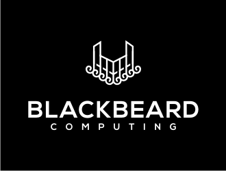 Blackbeard Computing logo design by veter