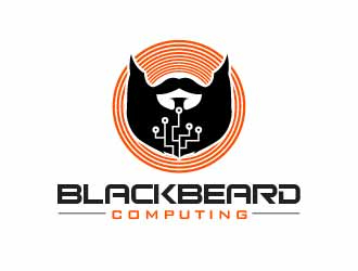 Blackbeard Computing logo design by usef44