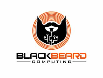 Blackbeard Computing logo design by usef44