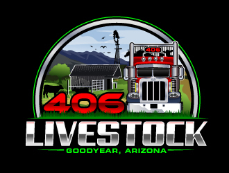 406 Livestock logo design by LucidSketch