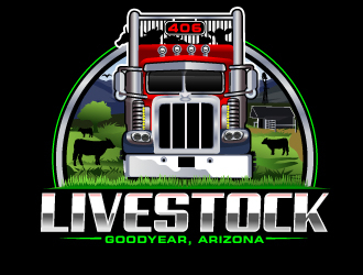 406 Livestock logo design by LucidSketch