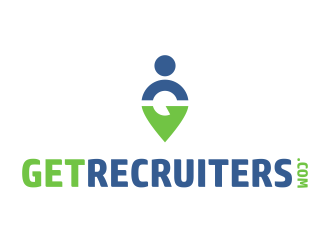 GetRecruiters.com logo design by Gopil
