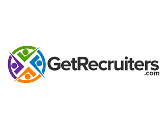 GetRecruiters.com logo design by kunejo
