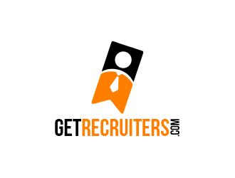 GetRecruiters.com logo design by Gwerth