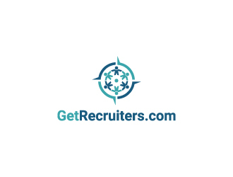 GetRecruiters.com logo design by pradikas31
